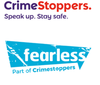 Crimestoppers and Fearless Logos